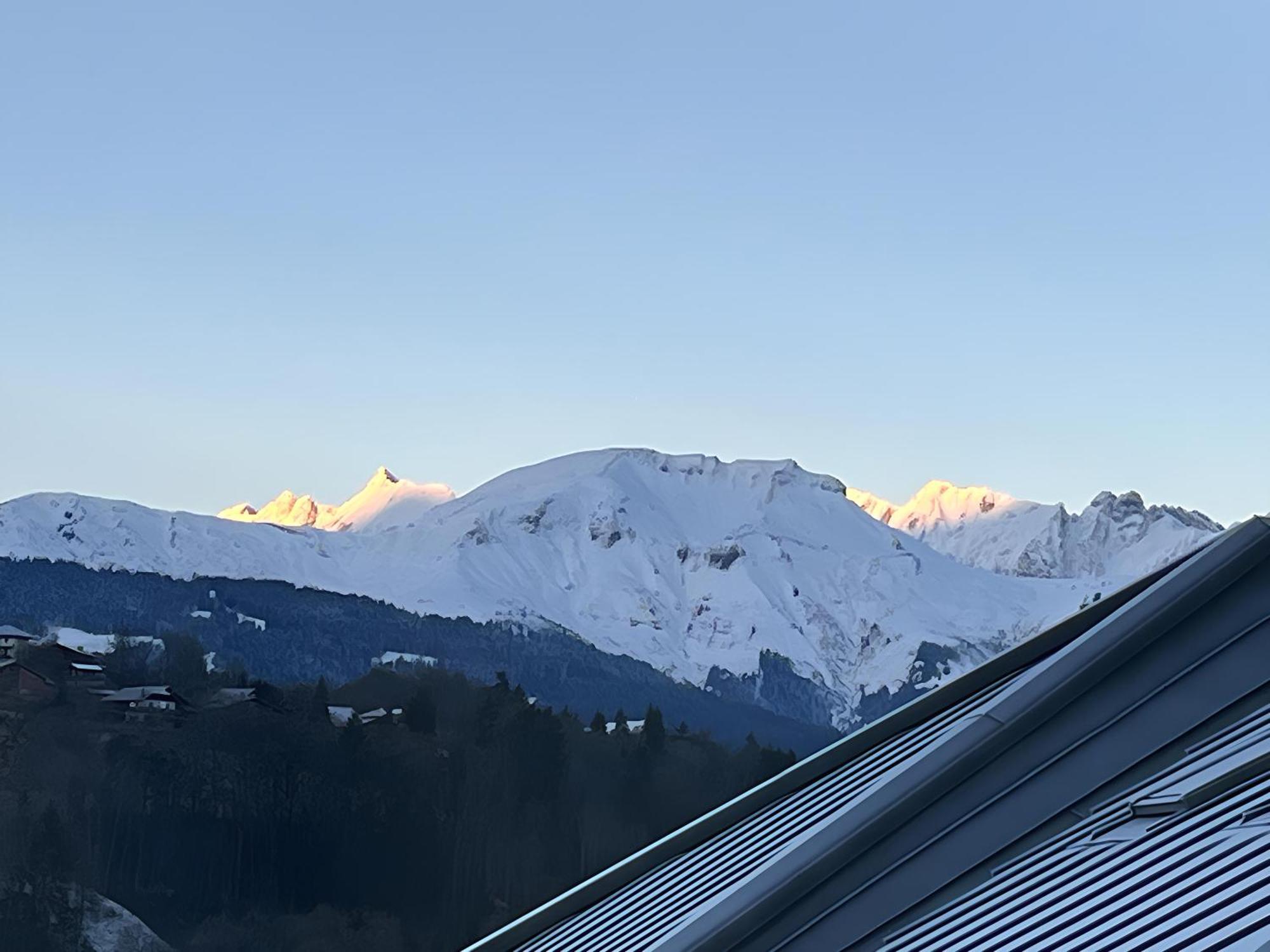 Ski Ou Thermes? Un Appt Cabine Avec Vue Magnifique Saint-Gervais-les-Bains Exterior photo