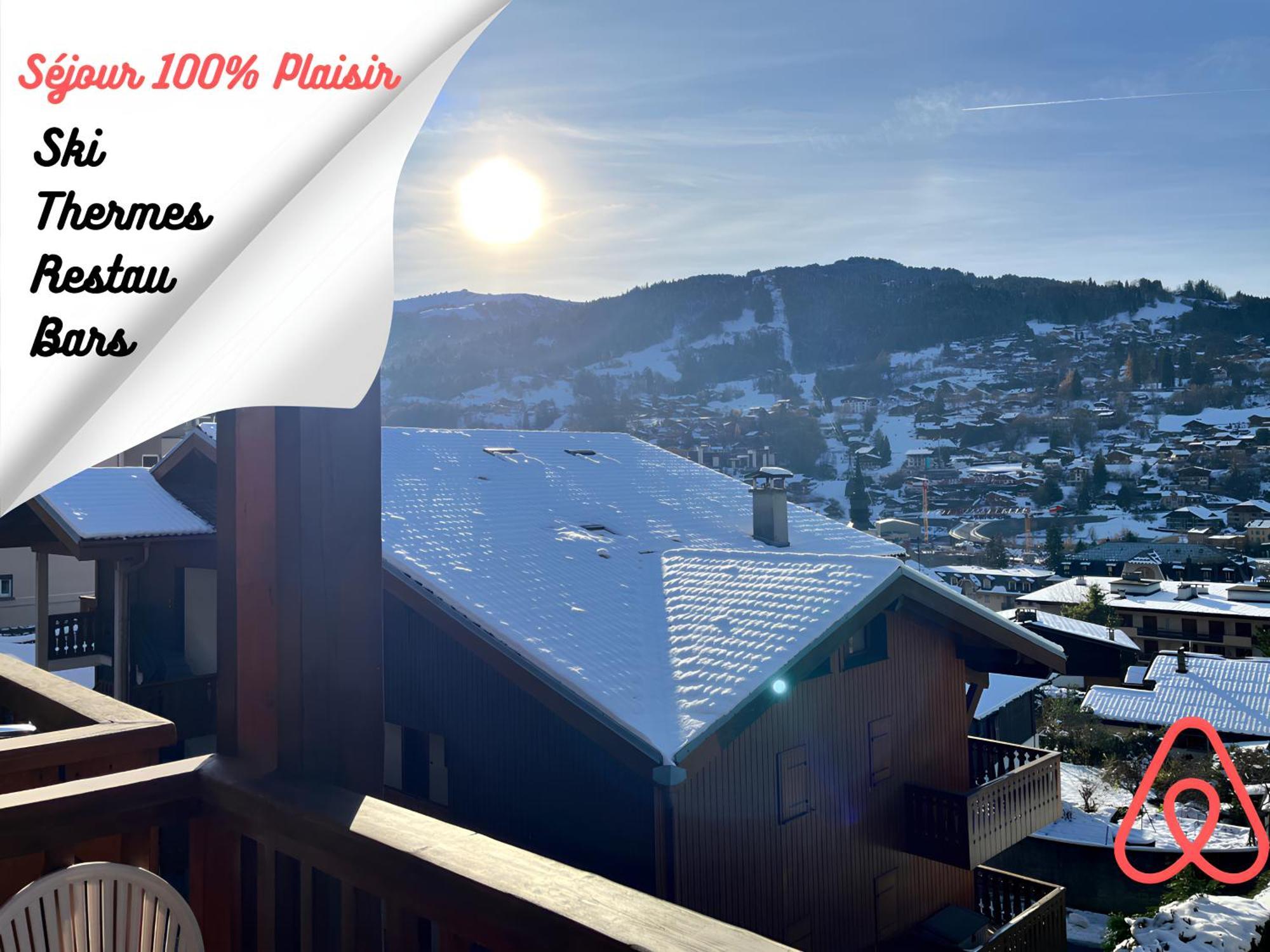 Ski Ou Thermes? Un Appt Cabine Avec Vue Magnifique Saint-Gervais-les-Bains Exterior photo